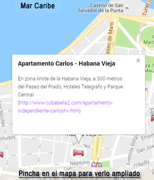 Pincha para ver la ubicacion del Apartamento Carlos